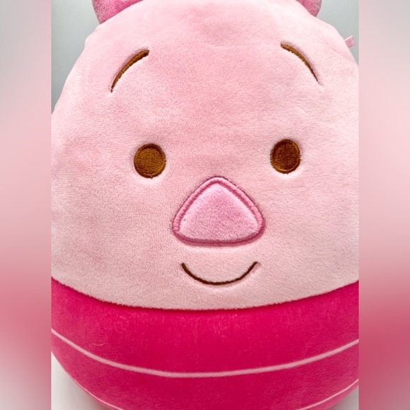 Disney Squishmallow Piglet Winnie The Pooh Plush Stuffed Toy 10” Kellytoy Clean - Picture 4 of 8
